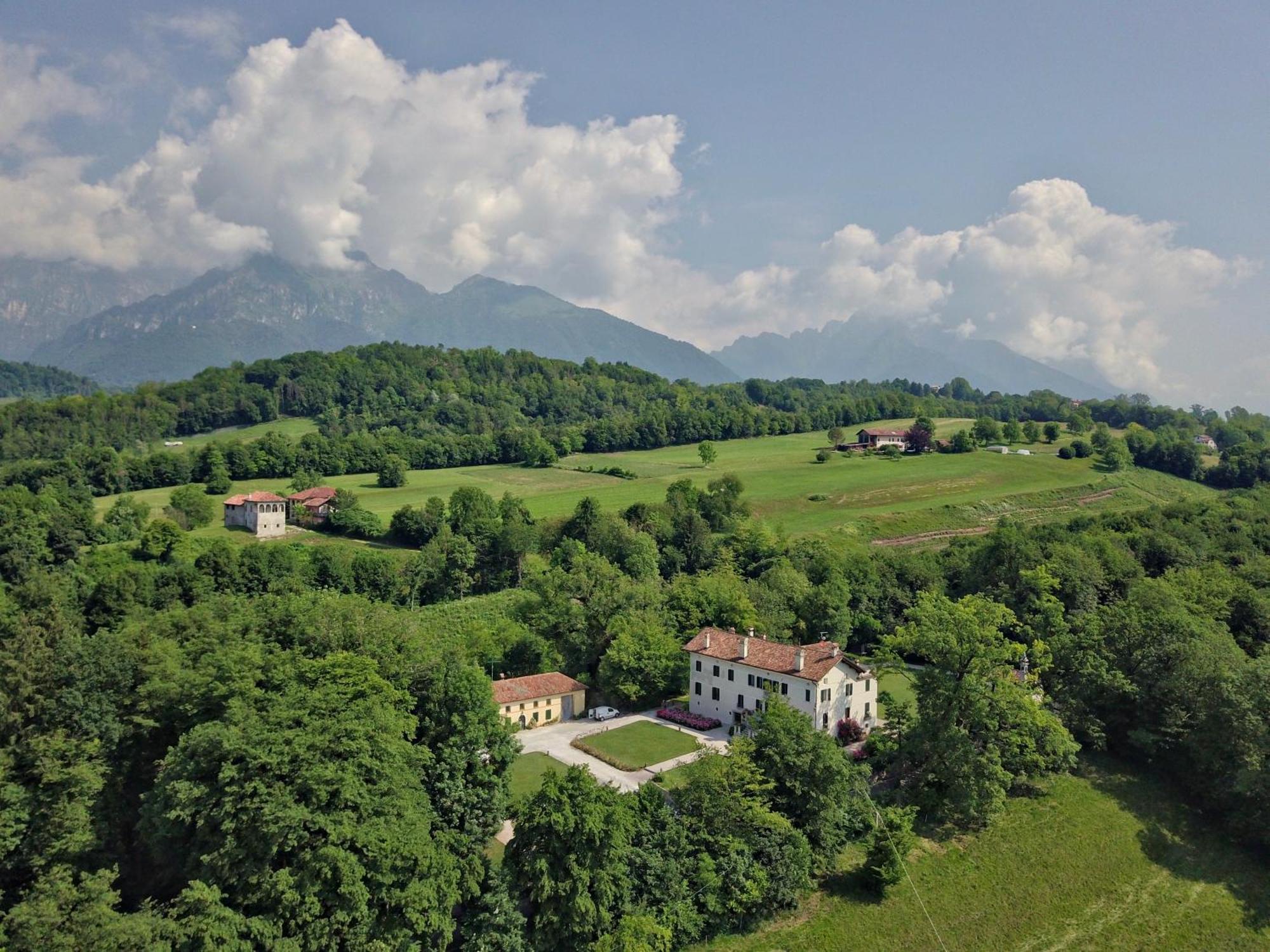 Villa San Liberale - Suites & Wellness - Villa Veneta Feltre Zewnętrze zdjęcie